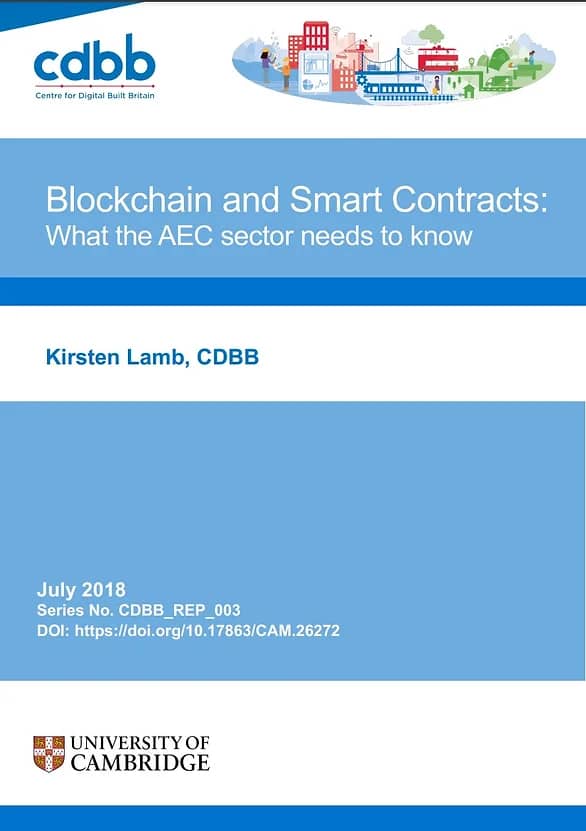 Blockchain i Smart Kontrakty: co sektor AEC musi o tym wiedzieć